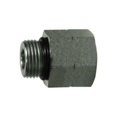 Opens dialog Midland Industries 6410O46 - Reducer/Expander, 7/16" Male ORB x 9/16" Female ORB, Steel