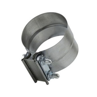 Opens dialog Midland Industries 846250 - Lap Clamp, 2-1/2" Nominal, Steel, 76mm W, 0.7mm Thick