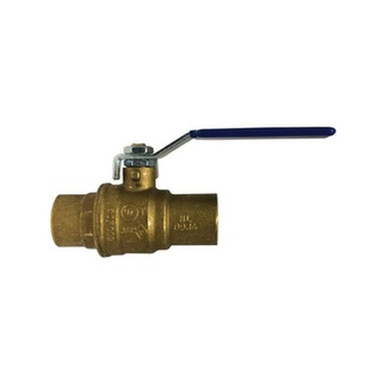 Opens dialog Midland Industries 940212LF - Ball Valve, 1/2" Nominal, C x C, 600 psi WOG Pressure, -20 to 248° F