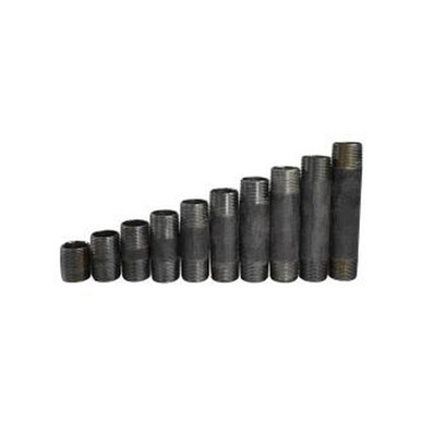 Opens dialog Midland Industries 973573 - 10-Piece Single Run Pipe Nipple Assortment, 1-1/4" MPT x 1-1/4" MPT,