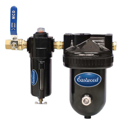 Eastwood 2 Stage Desiccant Air Drying System 1/2in NPT (20473)
