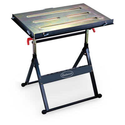 Eastwood Adjustable Steel Welding Table with Foldable Design (21134)