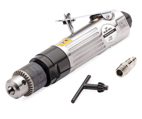 Rockwood 3/8 Inch Inline Non-Reversible Air Drill (31831)