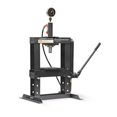 Eastwood 10 Ton Hydraulic Benchtop Shop Press with Adjustable Working Range (54440)