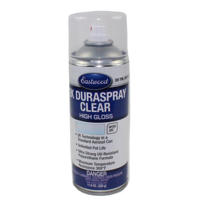Eastwood 2K DuraSpray Clear High GlossÿSpray Paint (55051Z)