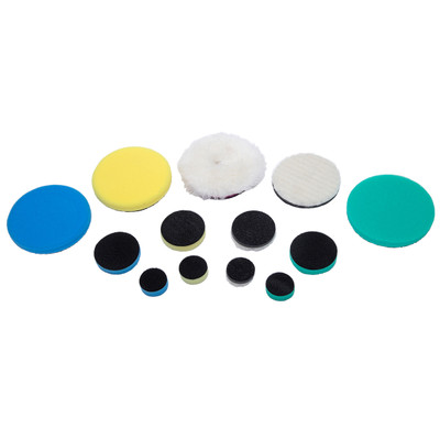 Eastwood Concours Mini Polishing Pad Set for Buffing and Detailing (66359)