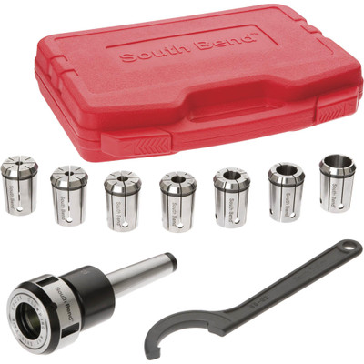 South Bend Quick-Change MT3 Collet Set (SB1350, SB1351)